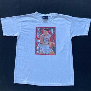 Vintage Yao Ming houston rockets kid shirt